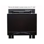 StarTech.com Bracket soporte montura para monitores VESA LCD en rack armario de 19 pulgadas, SKU RKLCDBK