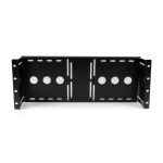 StarTech.com Bracket soporte montura para monitores VESA LCD en rack armario de 19 pulgadas, SKU RKLCDBK