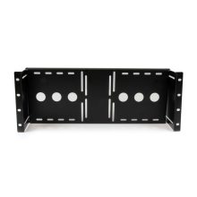 StarTech.com Bracket soporte montura para monitores VESA LCD en rack armario de 19 pulgadas, SKU RKLCDBK