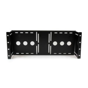 StarTech.com Bracket soporte montura para monitores VESA LCD en rack armario de 19 pulgadas, SKU RKLCDBK