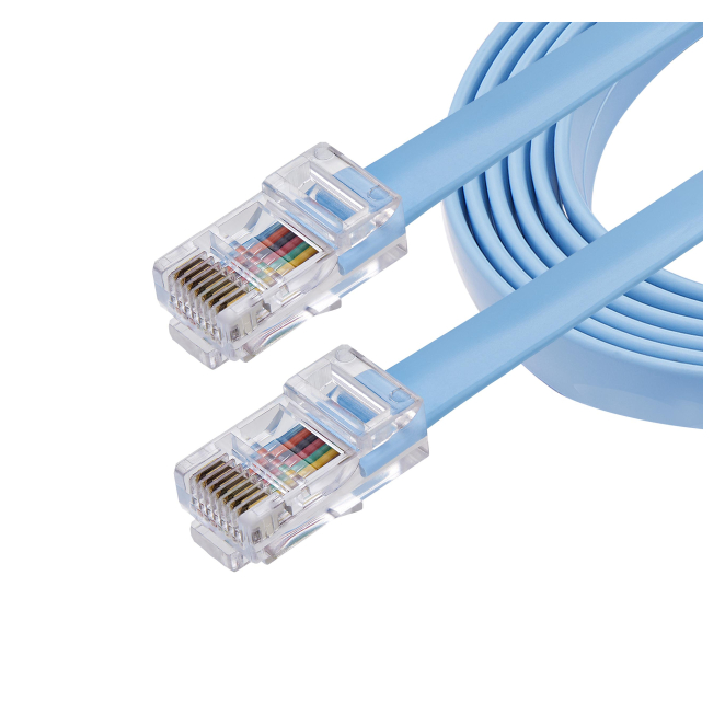 StarTech.com Cable de Consola Cisco RJ45 1,8m Alta Velocidad Cable StarTech.com de 1,8 metros para consola Cisco con conectores RJ45 macho a macho, SKU ROLLOVERMM6.