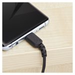 StarTech.com cable de carga USB-A a USB-C de 2 metros. Cable de carga rápida y sincronización USB 2.0 de servicio pesado, resistente con fibra de aramida, M/M, 3A, color negro. SKU: RUSB2AC2MB