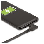 StarTech.com Cable USB-C de 1 metro con conexión acodada, soporta USB 10 Gbps y entrega de alimentación de 100W (5A). Compatible con modo alternativo de DP 8K 60 Hz y 4K 144 Hz. SKU: RUSB31CC1MBR