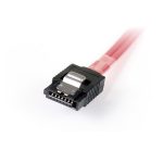 Cable de 1 metro StarTech.com SAS SFF 8087 a 4x SATA con cierre de seguridad, SKU SAS8087S4100, color rojo