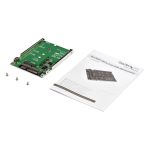 Adaptador StarTech.com para SSD SATA M.2 a SATA de 2.5 pulgadas, modelo SAT32M225, permite convertir M.2 NGFF a SATA con un grosor de 7mm, no es compatible con NVMe