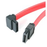 StarTech.com Cable Serial ATA SATA a SATA Acodado a la Izquierda de 12 pulgadas, SKU SATA12LA1