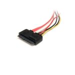 Imagen del Cable de Extensión SATA de 22 Pines StarTech.com, Serial ATA Macho a Hembra, 0,3 metros, SKU SATA22PEXT