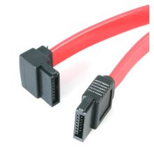 StarTech.com Cable de Datos SATA acodado en ángulo recto con 2x Serial ATA macho y 7 pines, longitud de 0,15m, SKU: SATA6LA1