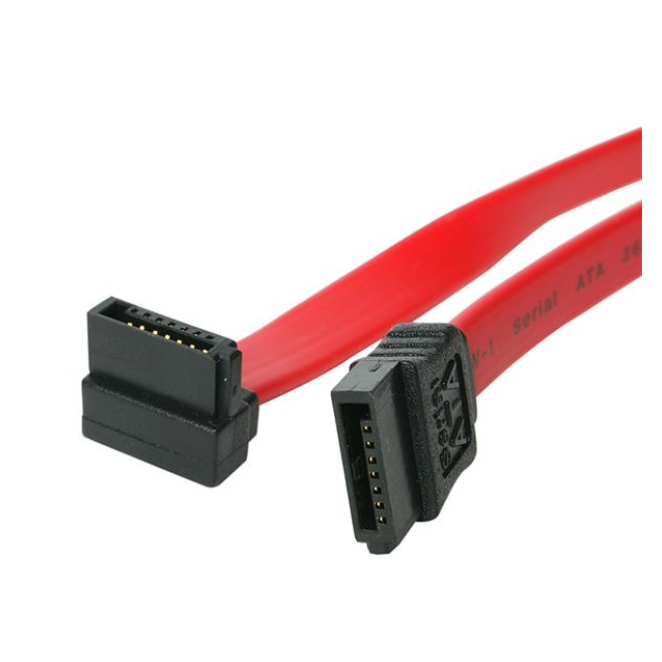 StarTech.com cable SATA en ángulo recto 7 pines StarTech.com Cable Datos SATA en Ángulo Recto Acodado 7 Pines, 2x Serial ATA Macho, 0,20m, SKU SATA8RA1