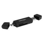 Lector Grabador StarTech.com USB 3.0 Tipo C y USB-A para Tarjetas de Memoria Flash SD Micro SD, SKU SDMSDRWU3AC