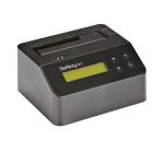 StarTech.com Borrador Autónomo USB 3.0 de 1 Bahía para Discos Duros o SSDs, SKU SDOCK1EU3P, con 9 modos de borrado y pantalla LCD