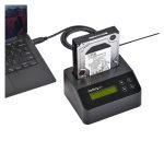 StarTech.com Borrador Autónomo USB 3.0 de 1 Bahía para Discos Duros o SSDs, SKU SDOCK1EU3P, con 9 modos de borrado y pantalla LCD