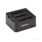 StarTech.com Docking Station de 2 Bahías, USB 3.1 a SATA, soporta SATA I/II/III, SSD/HDD de 2.5 o 3.5 pulgadas, SKU: SDOCK2U313