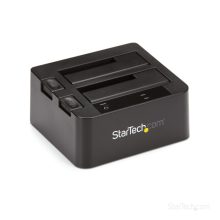 StarTech.com Docking Station de 2 Bahías, USB 3.1 a SATA, soporta SATA I/II/III, SSD/HDD de 2.5 o 3.5 pulgadas, SKU: SDOCK2U313