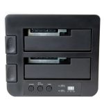 StarTech.com duplicador clonador autónomo de discos duros o SSD SATA, copiador de 2 bahías, base de acoplamiento USB 3.1 a unidades SATA III de 2,5 o 3,5 pulgadas. SKU: SDOCK2U313R