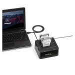 StarTech.com Docking Station de 2 bahías USB 3.0 a SATA, compatible con discos duros SSD y HDD de 2,5/3,5 pulg con intercambio en caliente, SKU: SDOCK2U33