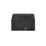 StarTech.com Docking Station de 2 bahías USB 3.0 a SATA, compatible con discos duros SSD y HDD de 2,5/3,5 pulg con intercambio en caliente, SKU: SDOCK2U33