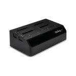 StarTech.com Base de Acoplamiento USB 3.0 de 4 Bahías SATA para discos duros o SSD de 2,5/3,5 pulgadas, modelo SDOCK4U33