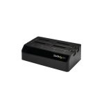 StarTech.com Base de Acoplamiento USB 3.0 de 4 Bahías SATA para discos duros o SSD de 2,5/3,5 pulgadas, modelo SDOCK4U33