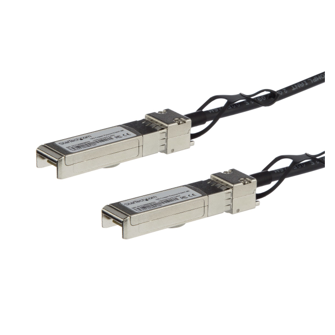 StarTech.com Cable Twinax Direct Attach SFP+ de 0.5m - 10G Compatible con MSA StarTech.com Cable Twinax Direct Attach SFP+ a SFP+ de 0.5m, 10G, Compatible con MSA, SKU: SFP10GPC05M