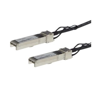 StarTech.com Cable Twinax Direct Attach SFP+ a SFP+ de 2 metros, 10G, compatible MSA, SKU SFP10GPC2M
