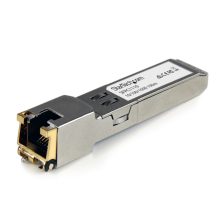 StarTech.com Módulo Transceptor SFP, Compatible con Cisco SFP-GE-T, 1000BASE-T, SFP a RJ45 Cat6/Cat5e, 10/100/1000 Mbps, 100m, SKU: SFPC1110