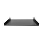Estante 1U para rack de servidores StarTech.com, bandeja universal voladiza de 19 pulgadas para equipos de red, capacidad de 25kg, profundidad de 12 pulgadas. SKU SHELF-1U-12-FIXED-S