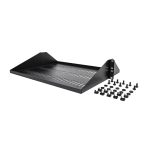 StarTech.com Estante Ventilado 2U Voladizo para Rack de Servidores de 19 pulgadas con capacidad de 91kg y 35,6cm de profundidad, SKU SHELF-2U-14-CENTER-V