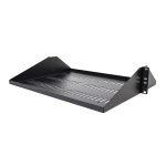 StarTech.com Estante Ventilado 2U Voladizo para Rack de Servidores de 19 pulgadas con capacidad de 91kg y 35,6cm de profundidad, SKU SHELF-2U-14-CENTER-V