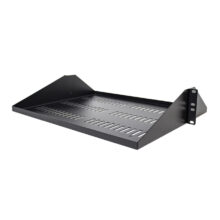 StarTech.com Estante Ventilado 2U Voladizo para Rack de Servidores de 19 pulgadas con capacidad de 91kg y 35,6cm de profundidad, SKU SHELF-2U-14-CENTER-V