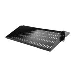 Estante ventilado 2U de StarTech.com para rack de 19 pulgadas, capacidad de 91kg, SKU SHELF-2U-20-CENTER-V