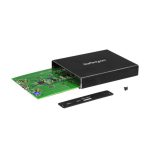 StarTech.com Caja de Dos Bahías M.2 NGFF con USB 3.1 a 10Gbps y soporte RAID. SKU: SM22BU31C3R