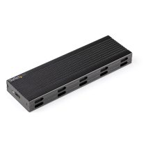 StarTech.com caja externa USB-C de 10Gbps compatible con NVMe M.2 y SSD SATA, SKU SM2E1BMU31C