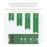 StarTech.com Caja USB 3.0 (5Gbps) a SSD M.2 de Aluminio con UASP - Negro - SKU: SM2NGFFMBU33
