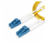 StarTech.com cable de fibra óptica dúplex LC a LC de 1 metro, OS2 monomodo, 9/125µm, 100G, resistente a dobleces, SKU: SMDOS2LCLC1M