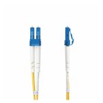 StarTech.com Cable de Fibra Óptica Monomodo Dúplex LC a LC de 2 metros, 9/125µm, 100G, resistente a dobleces, baja pérdida por inserción, Cable LSZH, SKU: SMDOS2LCLC2M