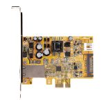 StarTech.com tarjeta de red PCIe de 1 puerto PoE de 2,5Gbps, adaptador Ethernet LAN RJ45, NIC PoE de 30W 802.3at, para ordenadores de sobremesa y servidores, SKU ST1000PEXPSE