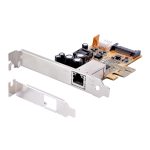 StarTech.com tarjeta de red PCIe de 1 puerto PoE de 2,5Gbps, adaptador Ethernet LAN RJ45, NIC PoE de 30W 802.3at, para ordenadores de sobremesa y servidores, SKU ST1000PEXPSE