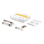 StarTech.com Adaptador tarjeta de red NIC Mini PCI Express PCIe 1 puerto Gigabit Ethernet RJ45 ST1000SMPEX.