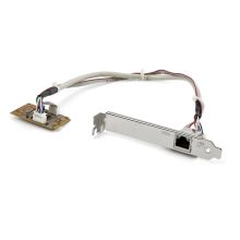 StarTech.com Adaptador tarjeta de red NIC Mini PCI Express PCIe 1 puerto Gigabit Ethernet RJ45 ST1000SMPEX.