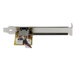 StarTech.com Adaptador tarjeta de red NIC Mini PCI Express PCIe 1 puerto Gigabit Ethernet RJ45 ST1000SMPEX.