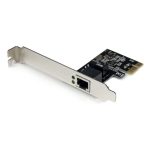 Adaptador Tarjeta de Red StarTech.com NIC PCI Express PCI-e de 1 Puerto Gigabit Ethernet, modelo ST1000SPEX2, con conector RJ45 Hembra y Perfil Doble.