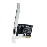 Adaptador Tarjeta de Red StarTech.com NIC PCI Express PCI-e de 1 Puerto Gigabit Ethernet, modelo ST1000SPEX2, con conector RJ45 Hembra y Perfil Doble.