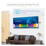 StarTech.com Extensor HDMI por Cat5 HDBaseT con Power over Cable (POC), soporta Ultra HD 4K, SKU ST121HDBTE