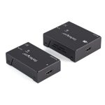 StarTech.com Juego Extensor HDMI por Cable CAT5 HDBaseT, soporta 4K, alcance de 100 metros, SKU ST121HDBTPW