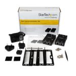 Kit extensor de vídeo y audio HDMI StarTech.com con Ethernet Cat5/Cat6, power over cable y alcance de 50m. SKU: ST121SHD50.