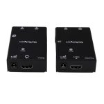Kit extensor de vídeo y audio HDMI StarTech.com con Ethernet Cat5/Cat6, power over cable y alcance de 50m. SKU: ST121SHD50.