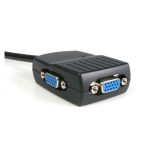 StarTech.com Duplicador Divisor de Vídeo VGA con 2 puertos, compacto y alimentado por USB. SKU: ST122LE