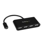 StarTech.com Hub Concentrador USB-C a USB A de 4 Puertos para múltiples dispositivos. SKU ST4200MINIC