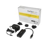 StarTech.com Hub Concentrador Portátil USB 3.0 SuperSpeed de 4 Puertos de 5Gbps con Carga Rápida, SKU ST4300MINI